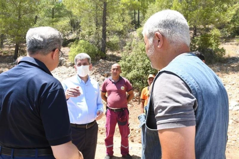 İçişleri Bakan Yardımcısı İnce, Mersin Aydıncık