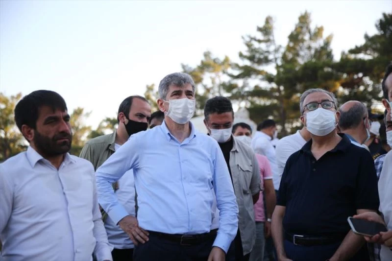 Bakan yardımcıları İnce ve Işıkgece, Mersin Silifke