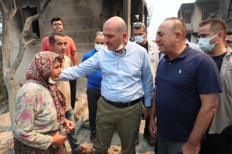 Bakanlar Soylu ve Çavuşoğlu, Alanya ile Gündoğmuş