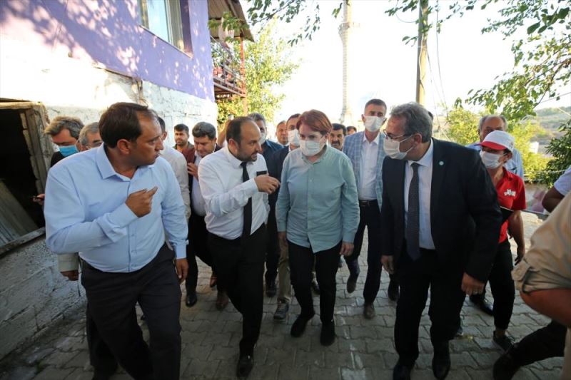İYİ Parti Genel Başkanı Akşener, Adana Aladağ