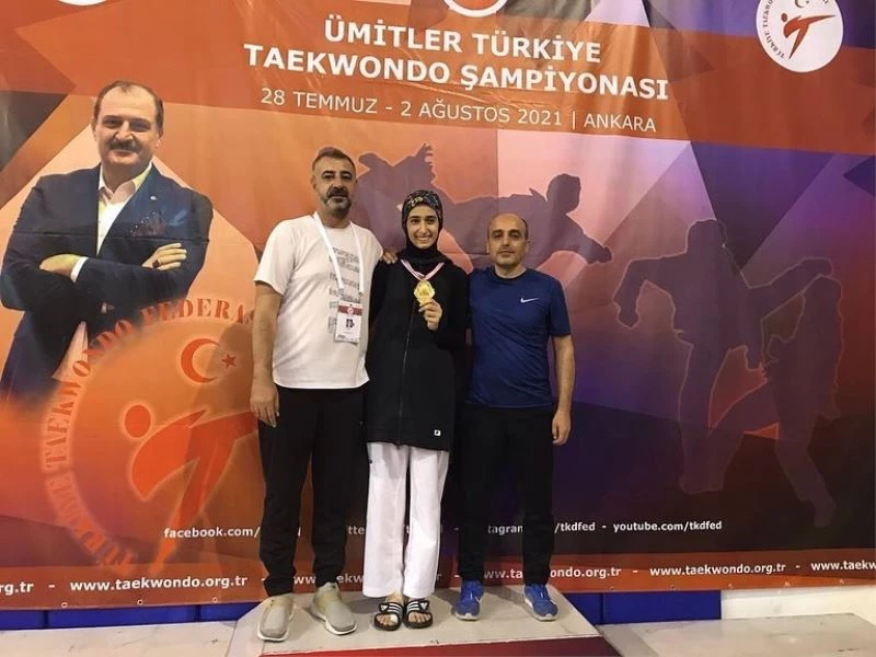 Gülse Polat, Türkiye şampiyonu oldu
