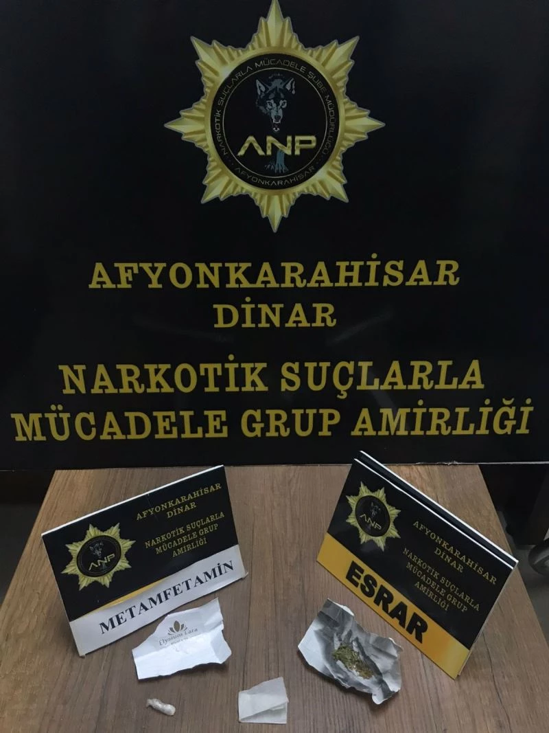 Polis şüphelendi araçtan uyuşturucu madde çıktı
