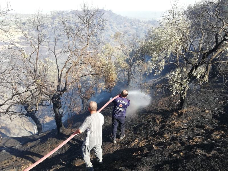 Büyükşehir’den Germencik’teki yangına hızlı müdahale
