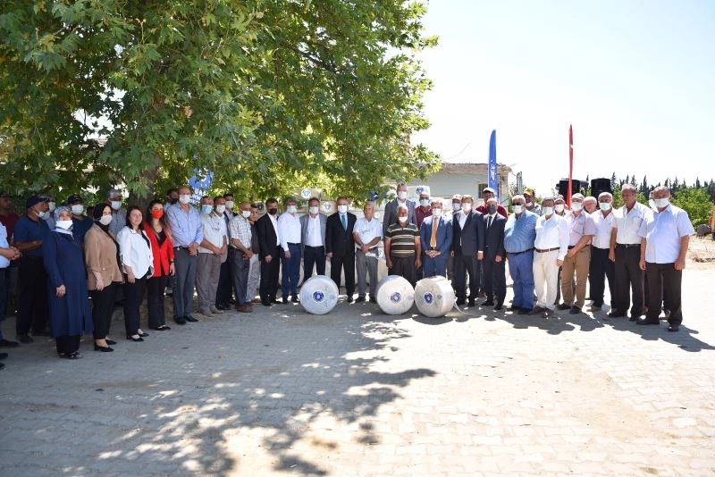 Selzede çiftçiye büyük destek
