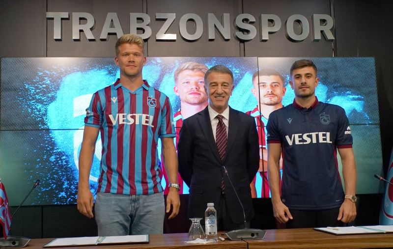 Trabzonspor’dan Cornelius ve Dorukhan Tökez’e imza töreni

