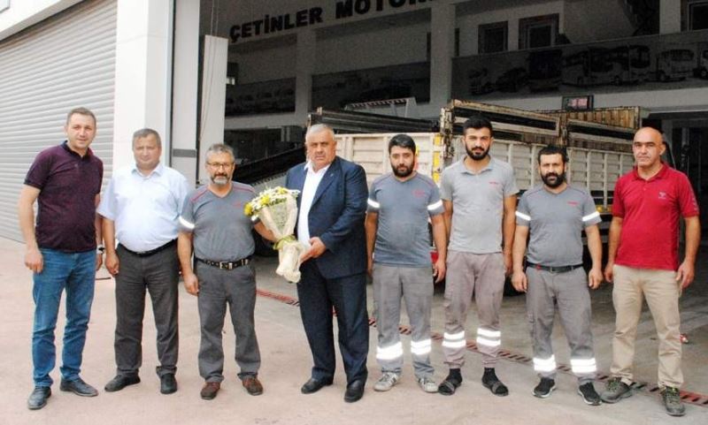 ÇESOB başkanı Gür’den sanayi esnafına ’Azerbaycan’ teşekkürü
