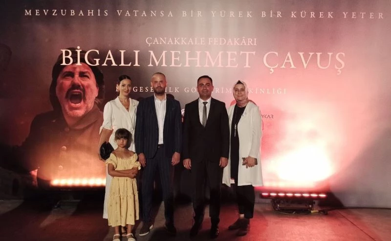 ’Mehmet Çavuş Belgeseli’ne Seddülbahir Kalesi’nde muhteşem gala
