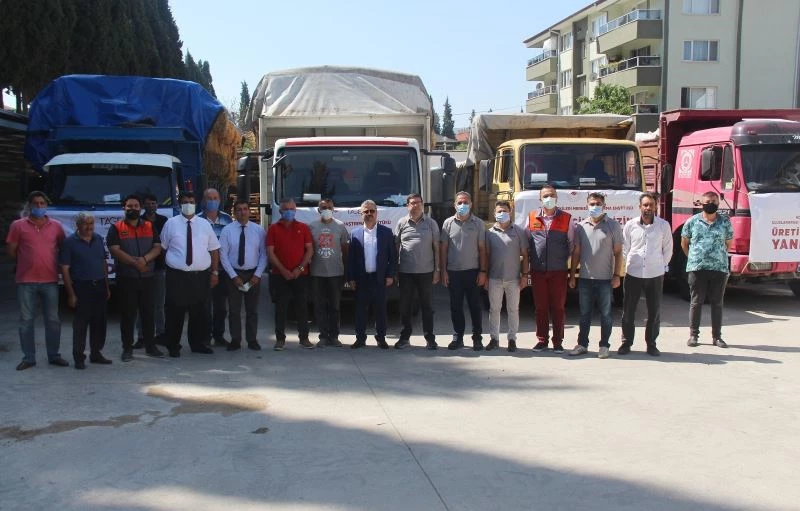 Yangın mağduru üreticiler için TAGEM seferber oldu
