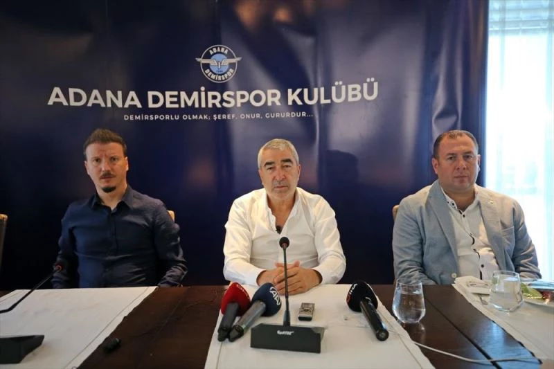 Adana Demirspor Teknik Direktörü Samet Aybaba