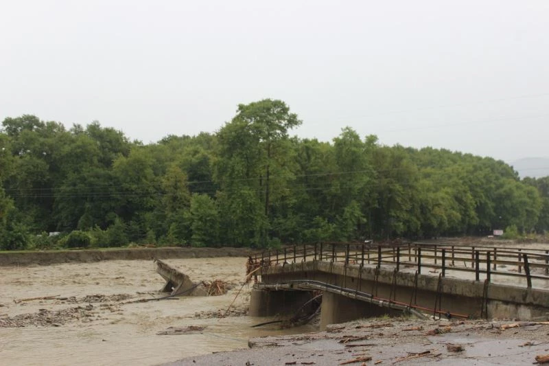 Türkeli’de sel hasarı
