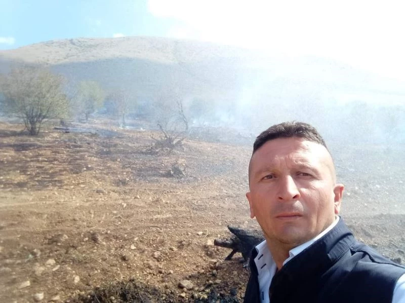 Yüksek gerilim hatlarından çıkan kıvılcımlar az kalsın faciaya yol açıyordu
