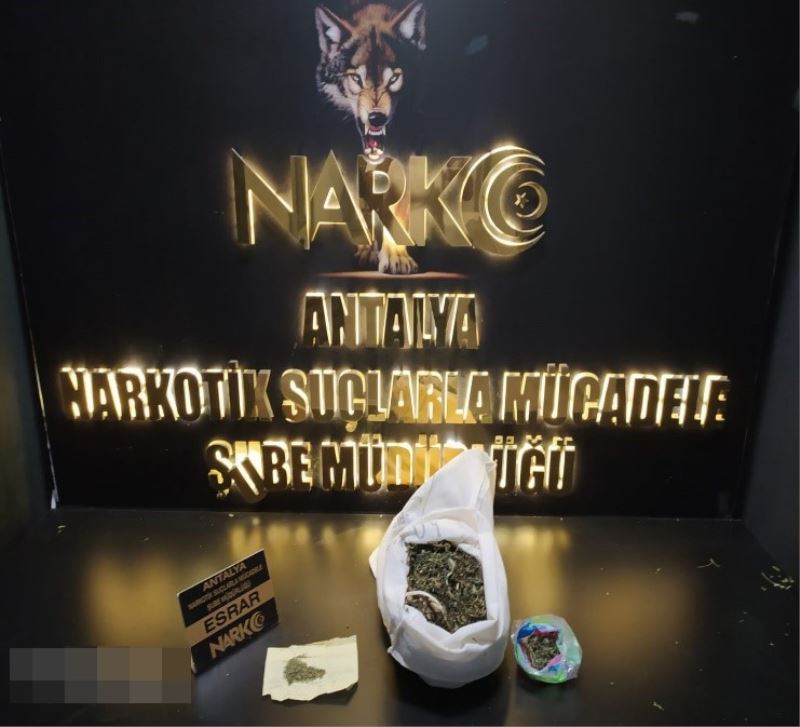 Antalya’da narkotik polisinden uyuşturucu tacirlerine ağır darbe

