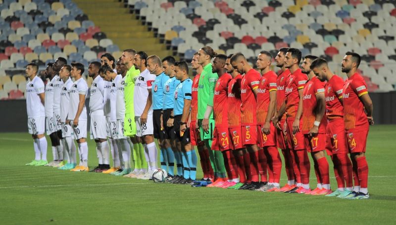 Süper Lig: Altay: 2 - Kayserispor: 0 (İlk yarı)
