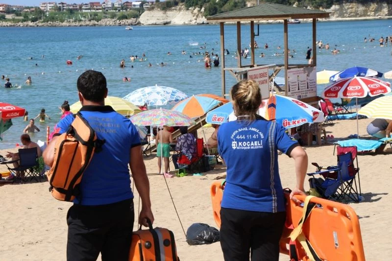 Sahillerde hayat kurtaran ilk müdahale onlardan
