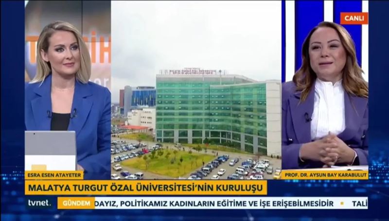 Rektör Karabulut, Tercih Rehberi Programı’nın konuğu oldu
