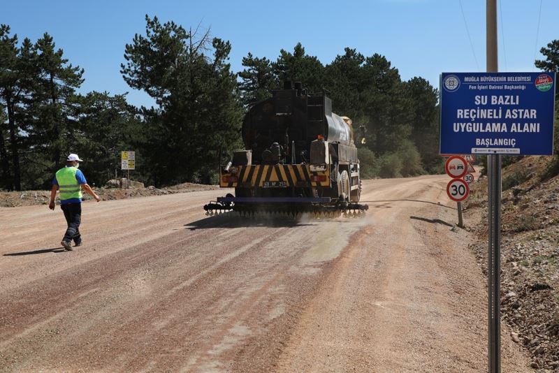 Muğla’da asfaltta yeni uygulama
