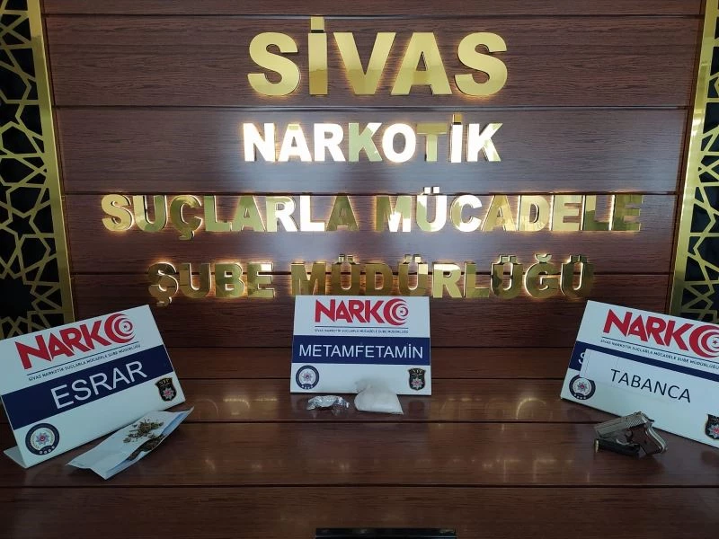 Sivas’ta 18 kişi hakkında uyuşturucu suçlarından işlem yapıldı
