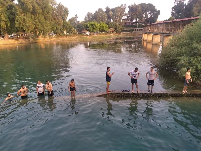 Tarsus’ta tehlikeli serinleme
