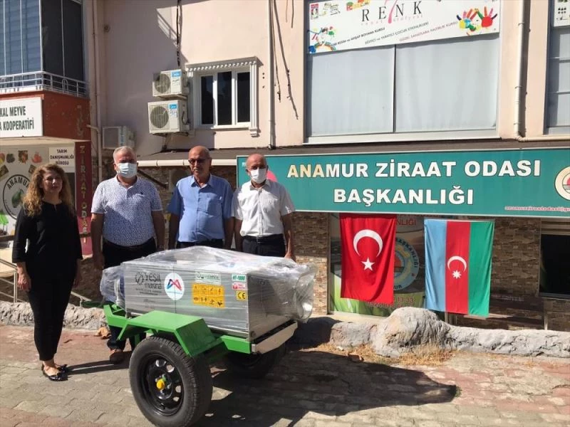 Mersin Büyükşehir Belediyesi, Anamur Ziraat Odasına üzüm sıkma makinesi hibe etti