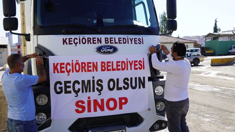 Keçiören Belediye Başkanı Altınok, Sinop’taki selzedelere bir tır yardım malzemesinin gönderileceğini duyurdu
