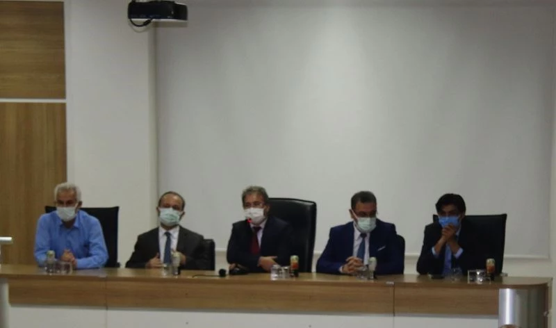 İl Sağlık Müdürü Benli; yöneticilerle bir araya geldi
