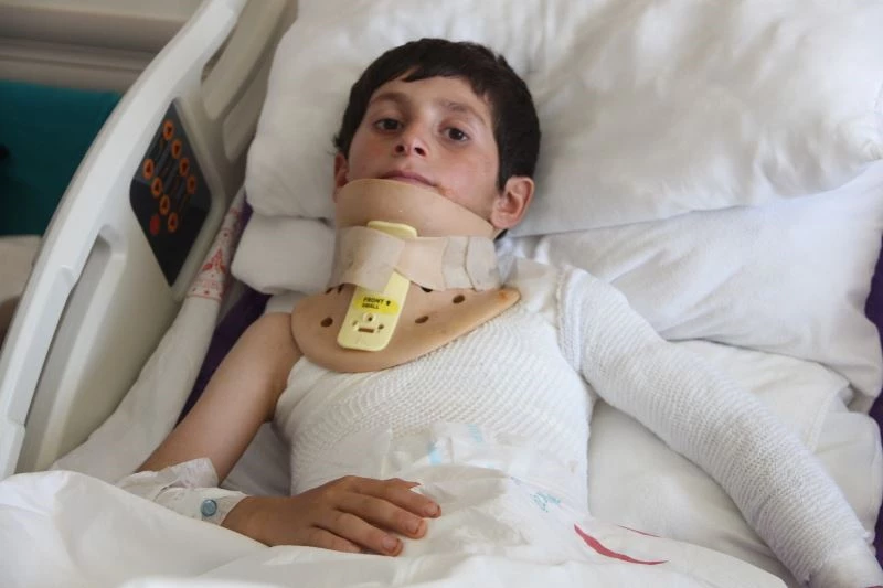 Öldü sanılan çocuğu çobanlar toprağa gömerek kurtardı
