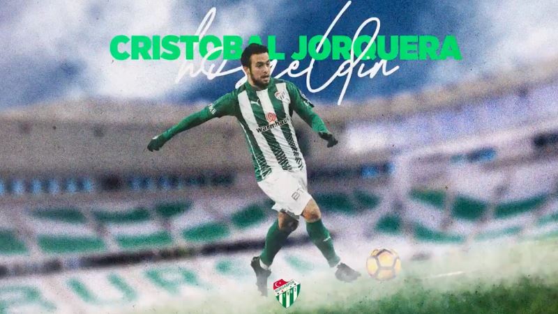 Bursaspor, Jorquera transferini resmen duyurdu
