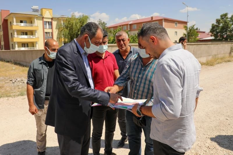 Başkan Tanış’tan imar incelemesi
