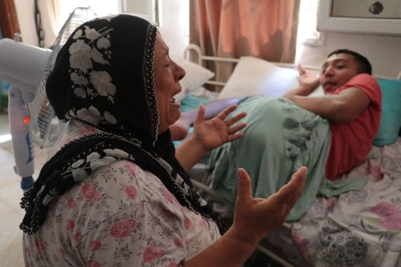 Spor salonunda içtiği protein tozu 19 yaşındaki genci felç etti
