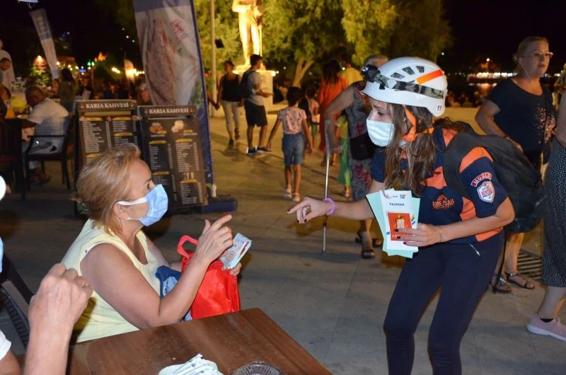 Arama kurtarma ekibi MAG/AME-SAR vatandaşları afetlere karşı uyardı
