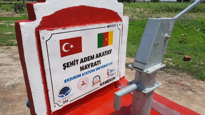 Şehit Adem Akatay’ın adı Kamerun’da yaşatılacak
