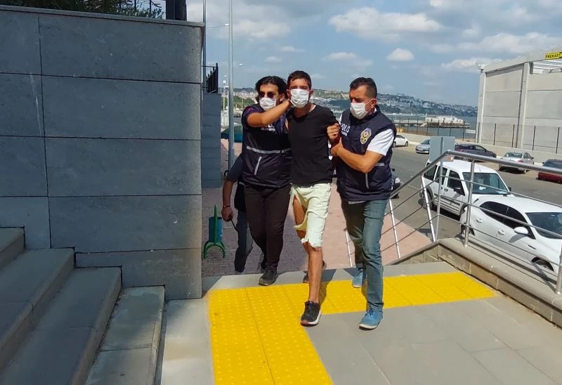 Dört adresi soydu, yakalanınca da gazetecilere hakaretler savurdu
