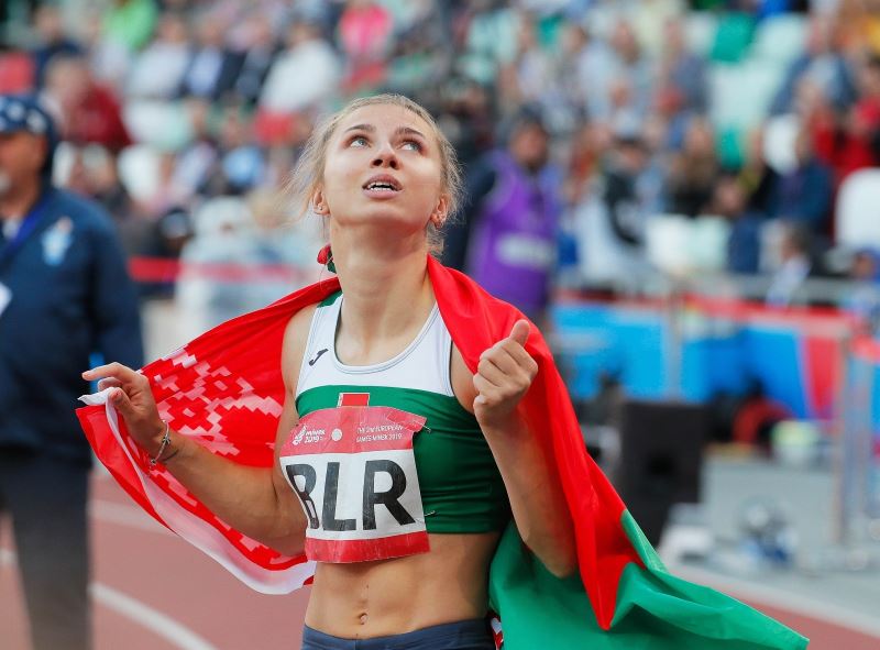 Belaruslu atlet Tsimanouska’ya Polonya’dan insani vize
