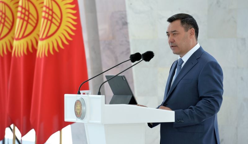 Kırgızistan Cumhurbaşkanı Caparov’dan Cumhurbaşkanı Erdoğan’a taziye mesajı
