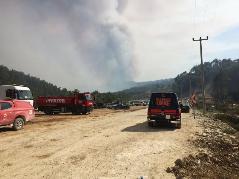 Kdz. Ereğli itfaiye ekibi, Manavgat’ta özveriyle çalışıyor
