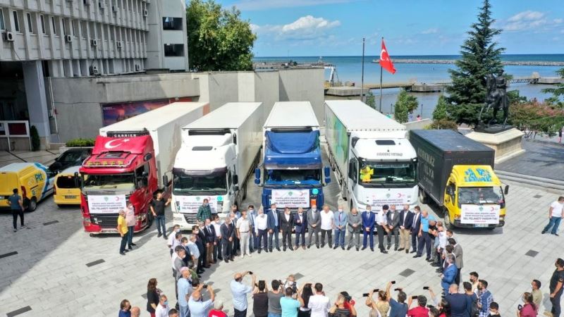 Zonguldak’tan sel bölgesine 6 milyonluk destek
