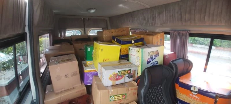 1 ay önce sel felaketi yaşayan Ormanlı halkından Kastamonu’ya yardım
