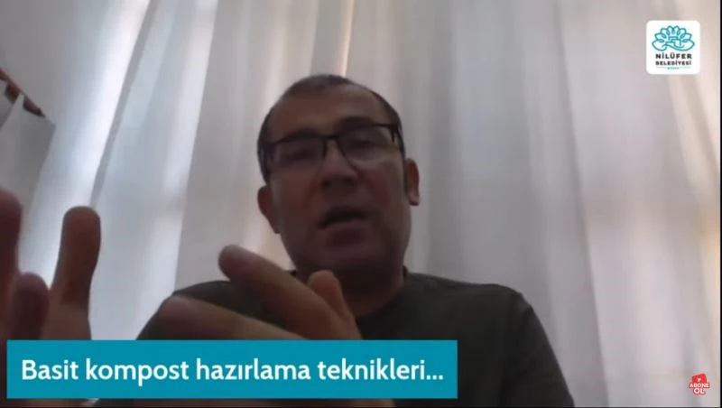 Nilüfer’de kompost hazırlamayı öğrendiler
