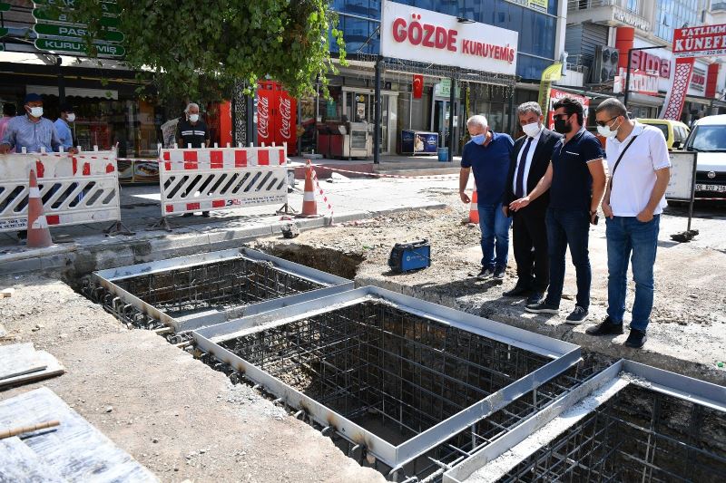 Sağduyu ve Dereboyu Caddesi’ndeki altyapı çalışmalarında sona gelindi
