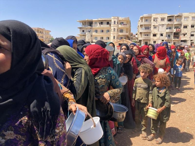Afrin bölgesindeki ihtiyaç sahiplerine, Hatay