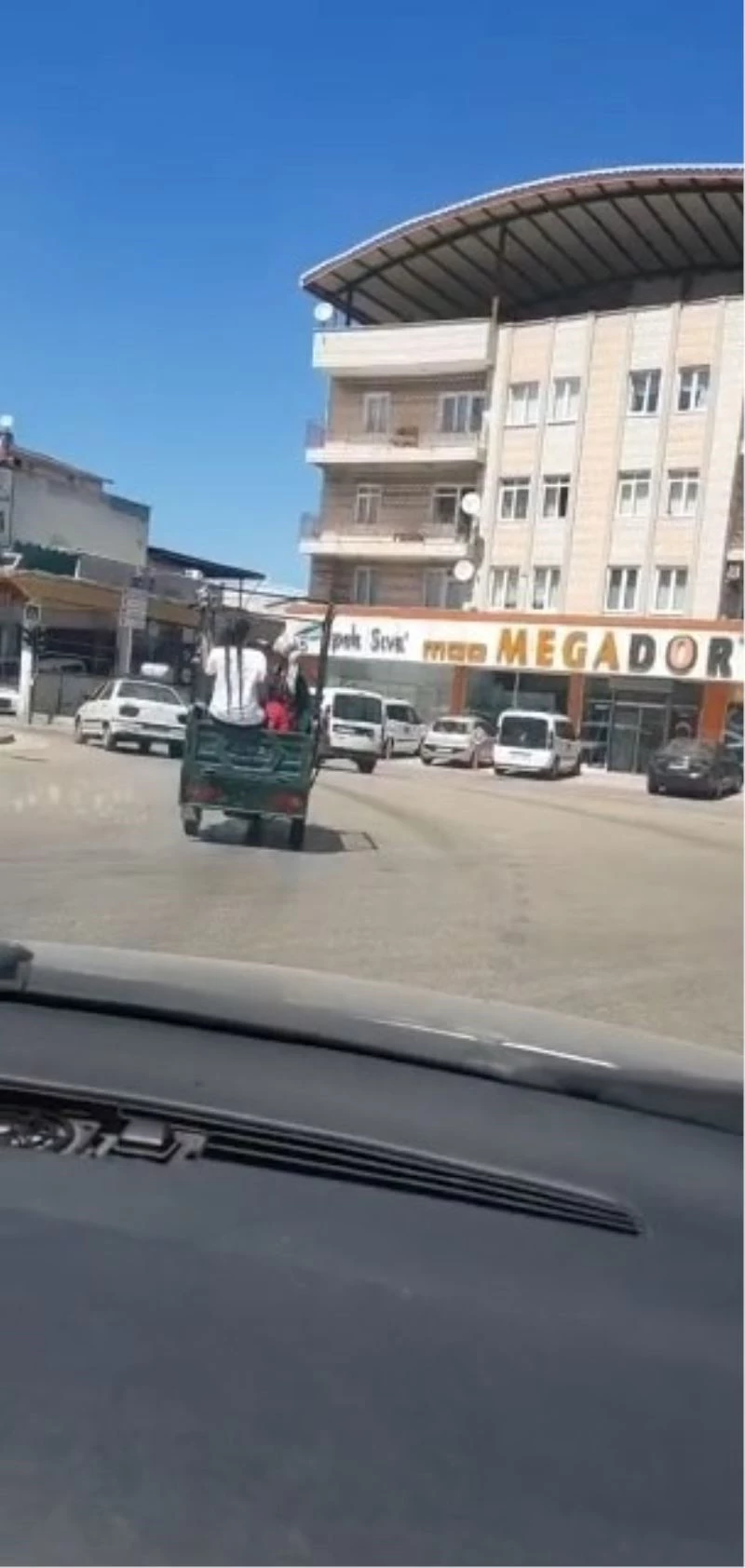 Bursa’daki tehlikeli yolculuklar böyle görüntülendi
