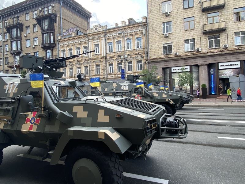 Ukrayna’da Bağımsızlık Günü öncesi Bayraktar TB2 sergilendi
