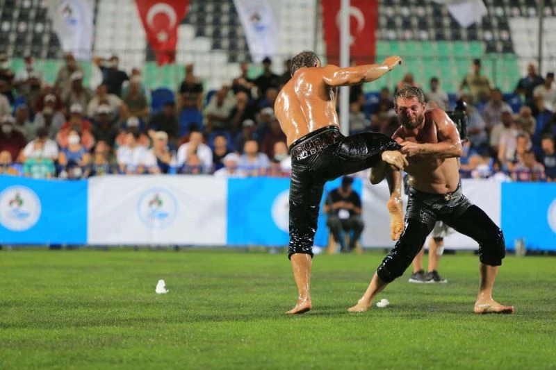 Pamukkale yağlı güreşleri büyük yankı uyandırdı
