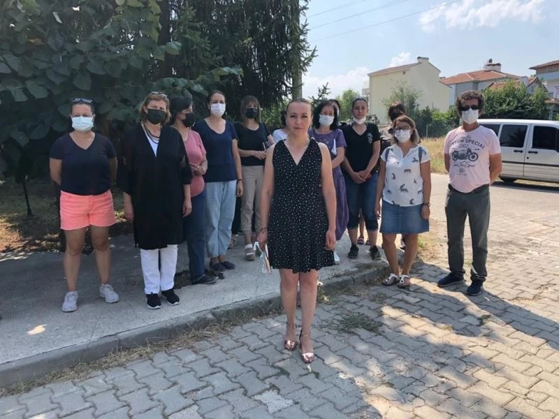 Hayvanseverler eylemde Yılmaz Büyükerşen’e seslendi
