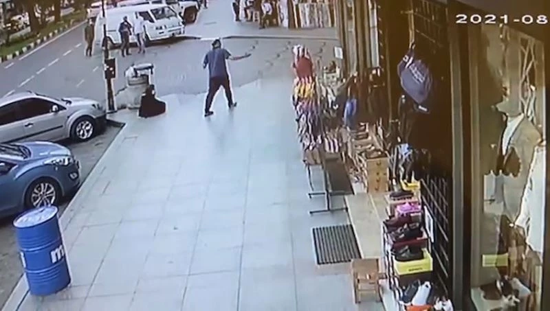 Rize’de kontrolden çıkan araç fırına daldı: Atmadığı adımla ölümden döndü
