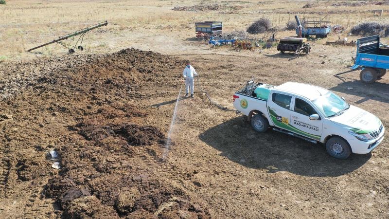 Konya Büyükşehir’in haşereyle etkin mücadelesi sürüyor
