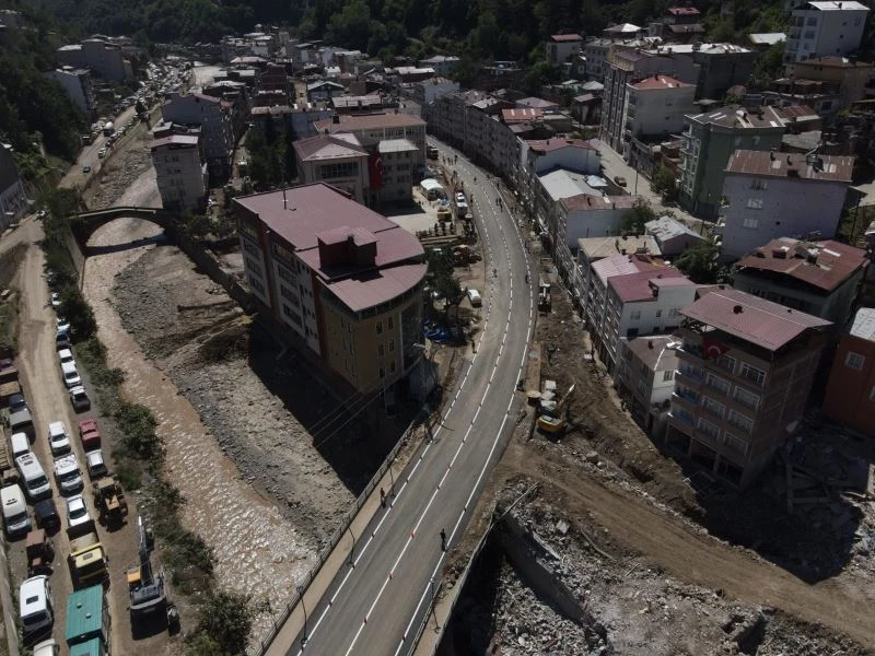 Giresun’da afetin izleri silindi
