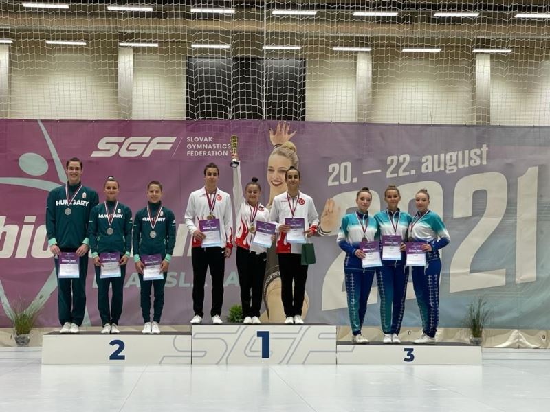 Manisa Büyükşehir’in cimnastik sporcularından uluslararası başarı
