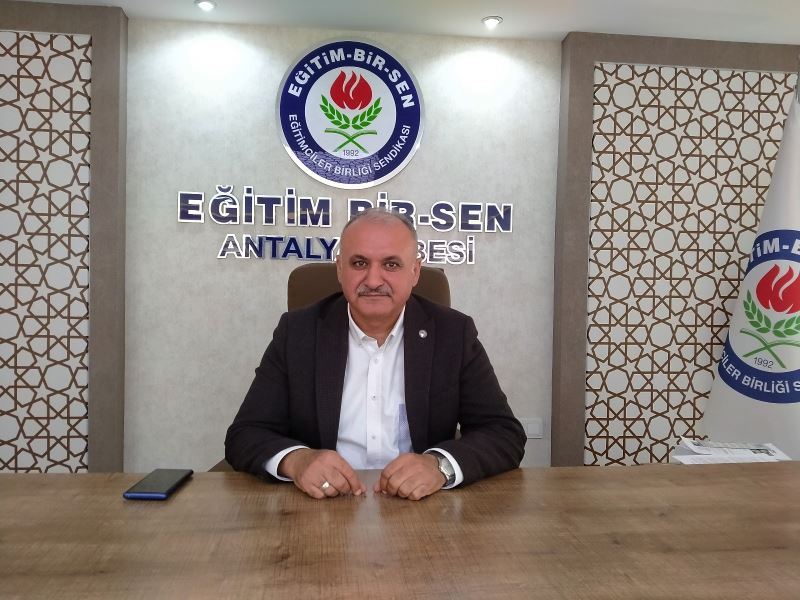 Eğitim Bir-Sen Antalya Şube Başkanı Miran: “6.Dönem Toplu Sözleşme bir milattır”
