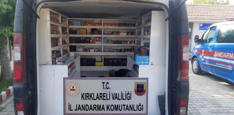 Kırklareli’nde ilaç özelliği bulunan çok sayıda madde ele geçirildi
